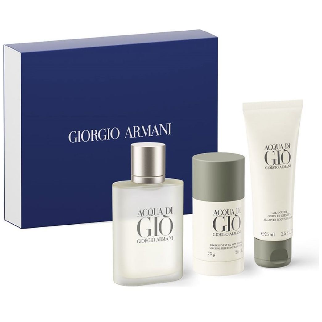 Set Fragancia para Hombre Armani Acqua Di Gio Edt 100 Ml