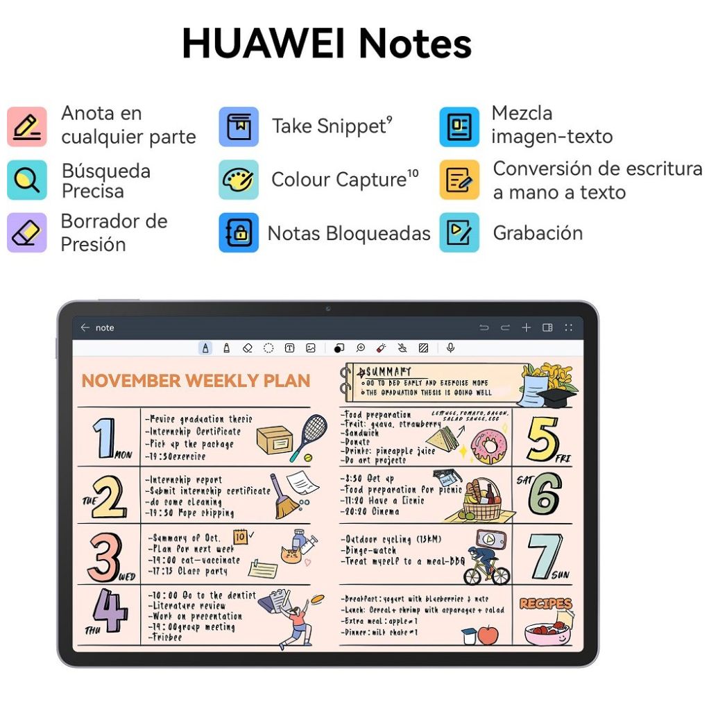 Tableta Huawei Matepad 11.5 8+ 128Gb