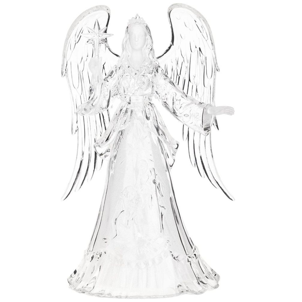 Ángel de Acrilico con Luz Led 25Cm Gto