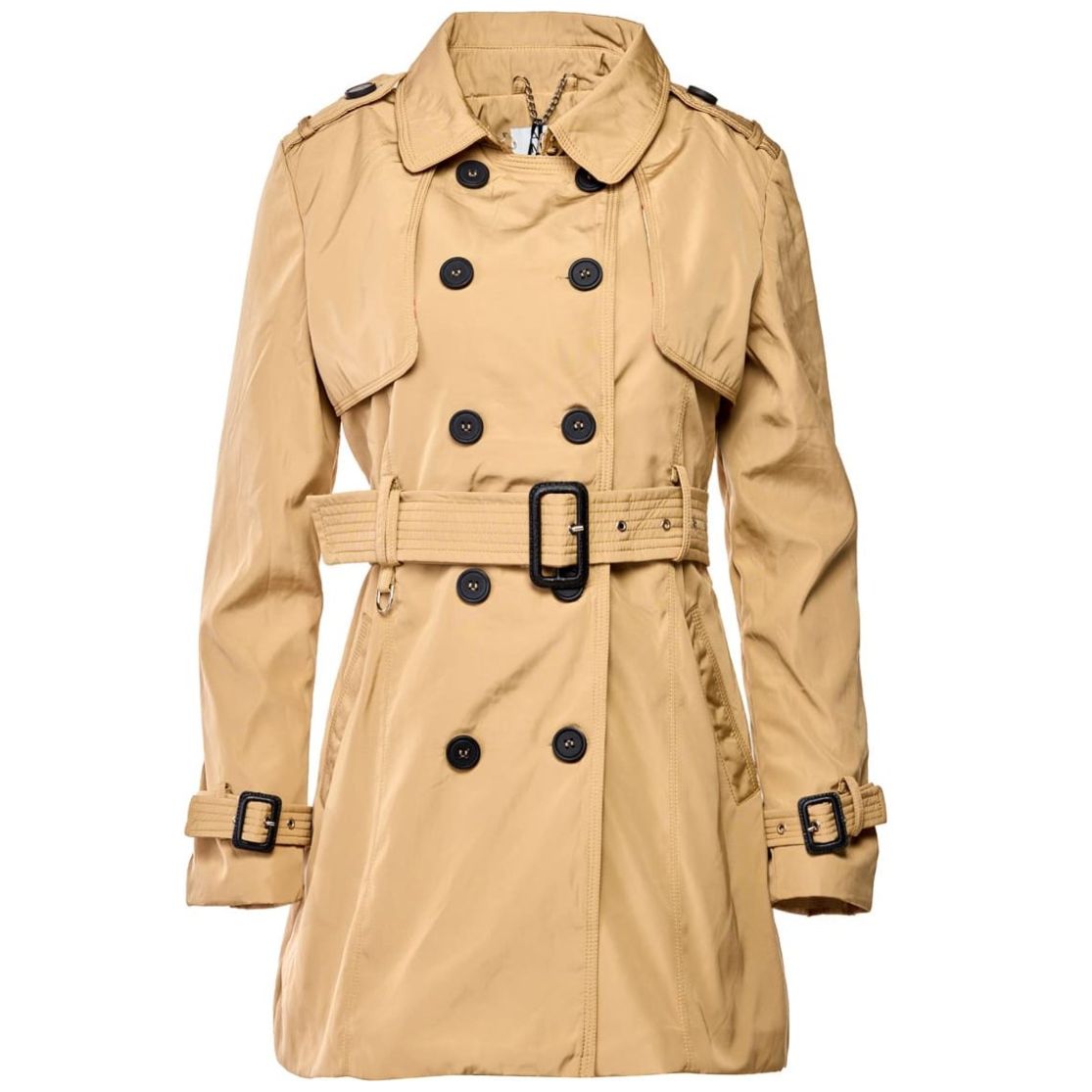 Gabardina Cuello con Solapa Ann Miller para Mujer