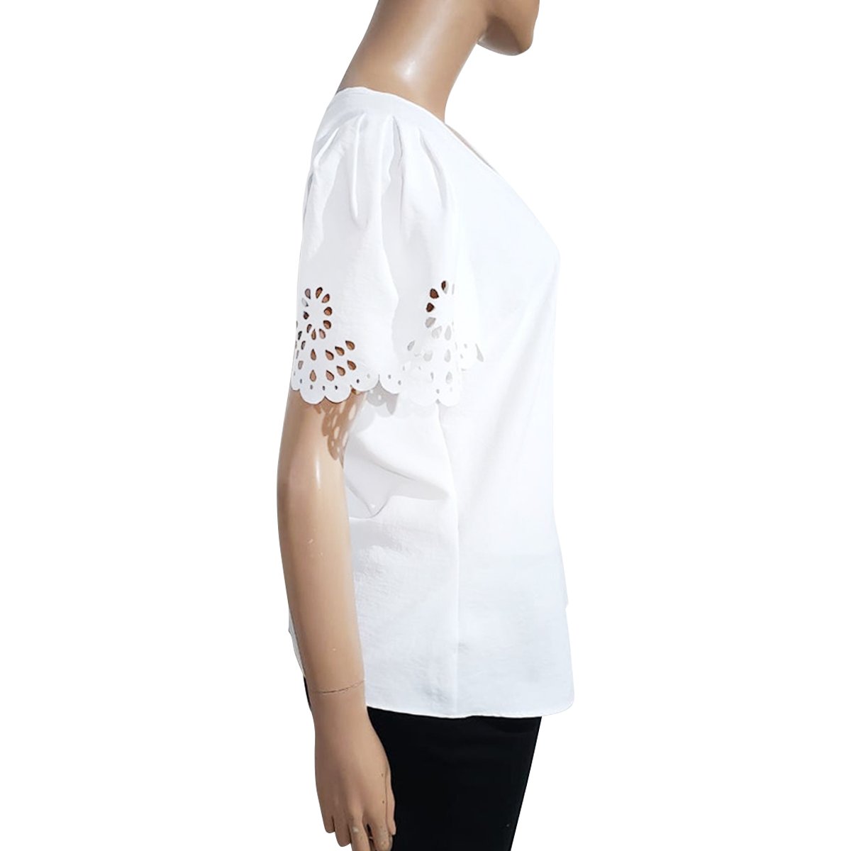 Blusa Cuello V Marca Tr3S para Mujer