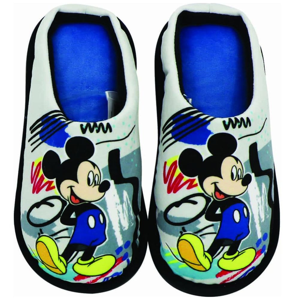 Pantufla Mickey Ch-Xg Azul