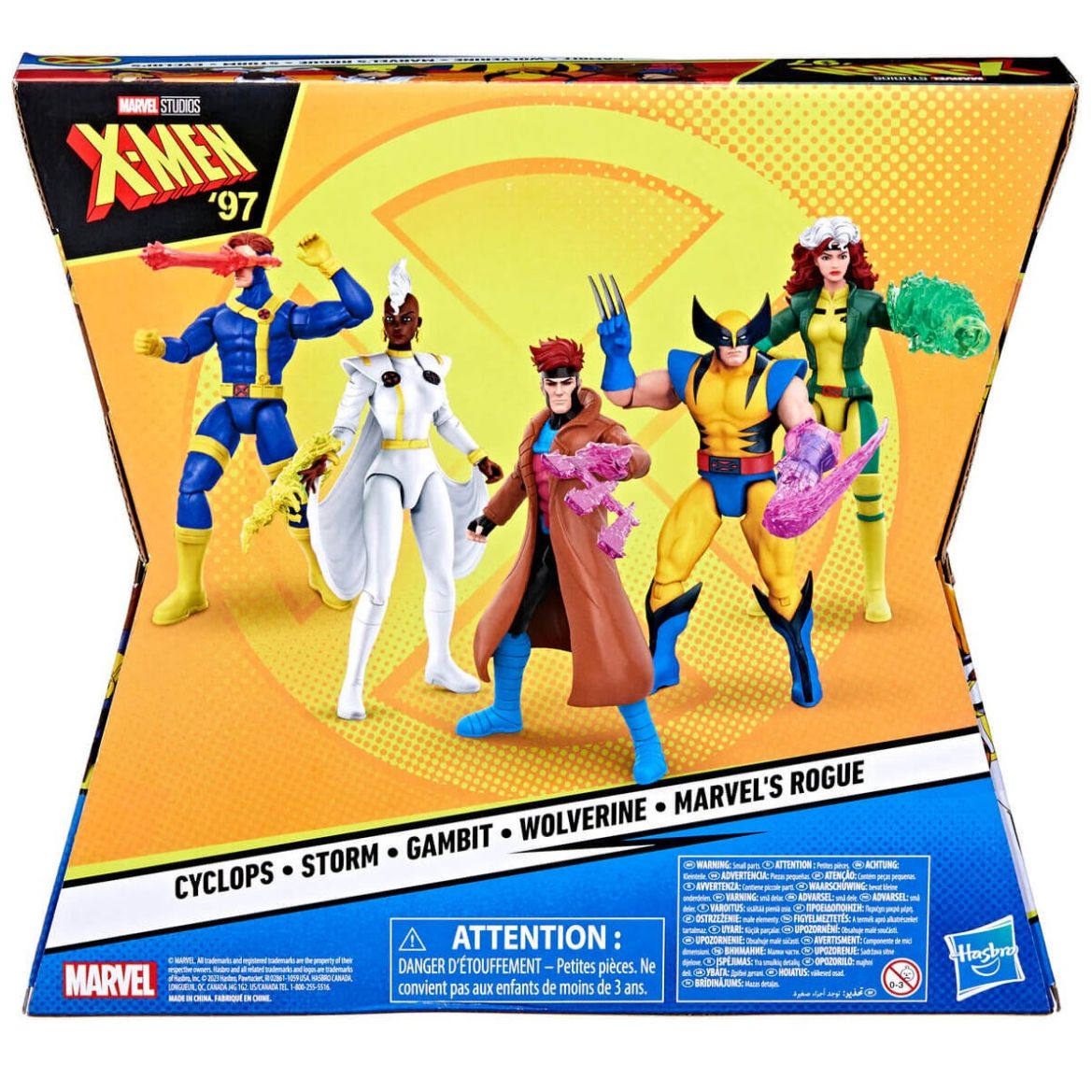 Pack Figuras de Acción 4” X-Men ’97