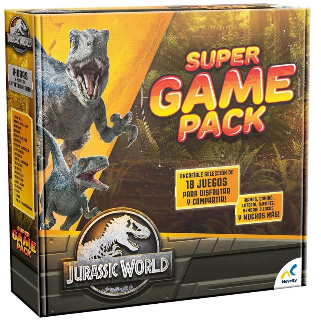 Super Pack Jurassic Novelty