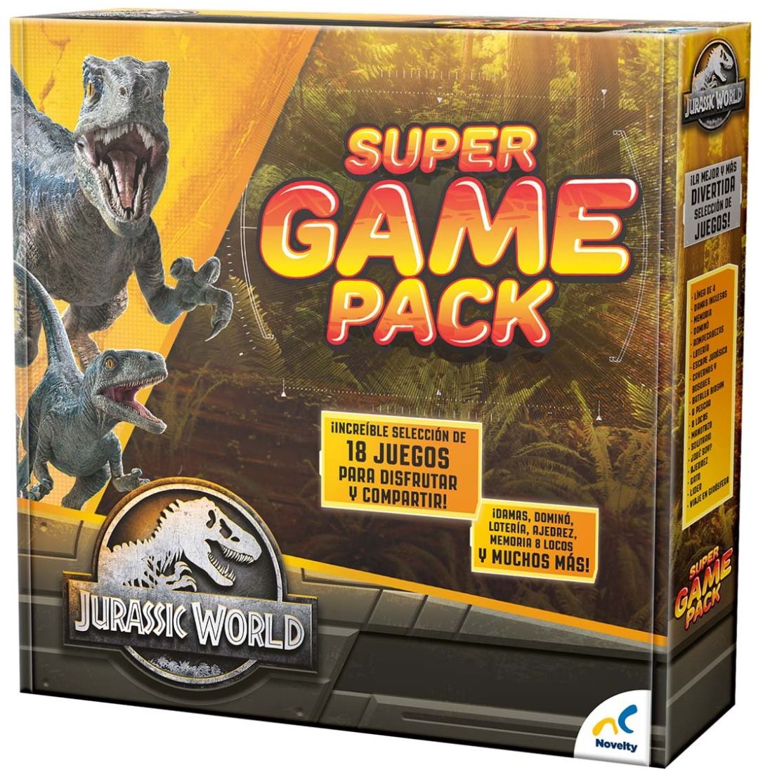 Super Pack Jurassic Novelty