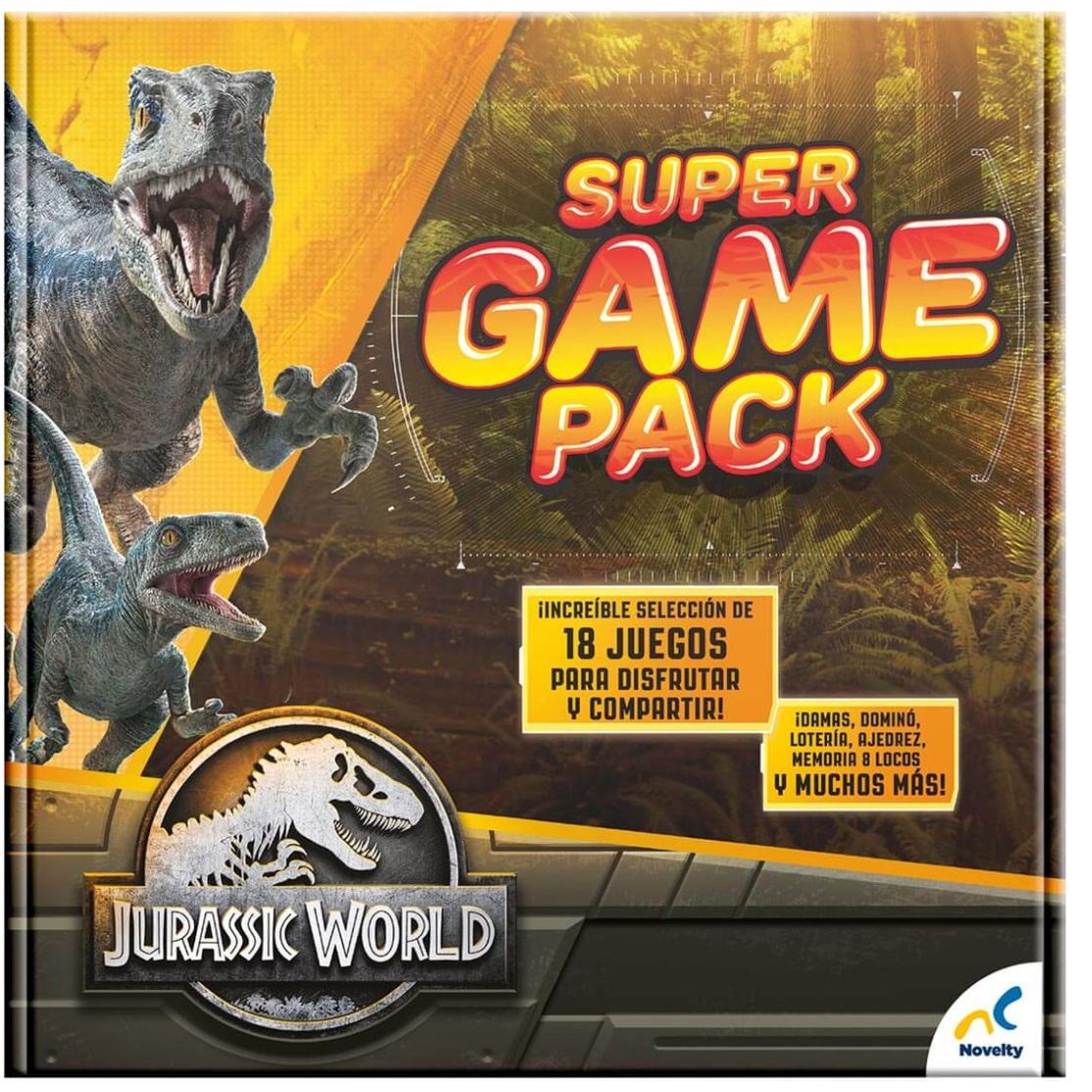 Super Pack Jurassic Novelty