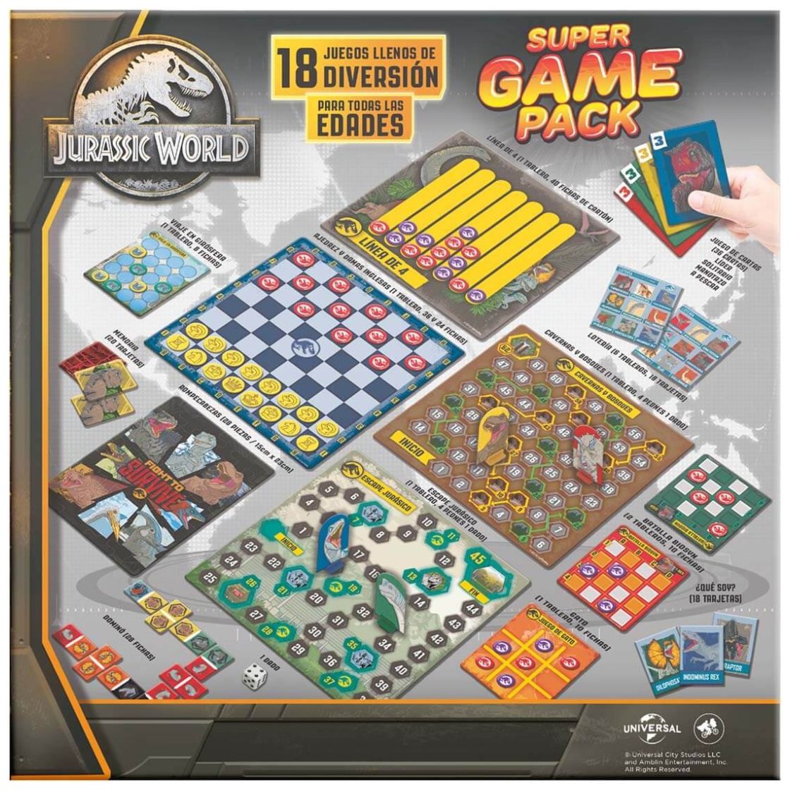 Super Pack Jurassic Novelty