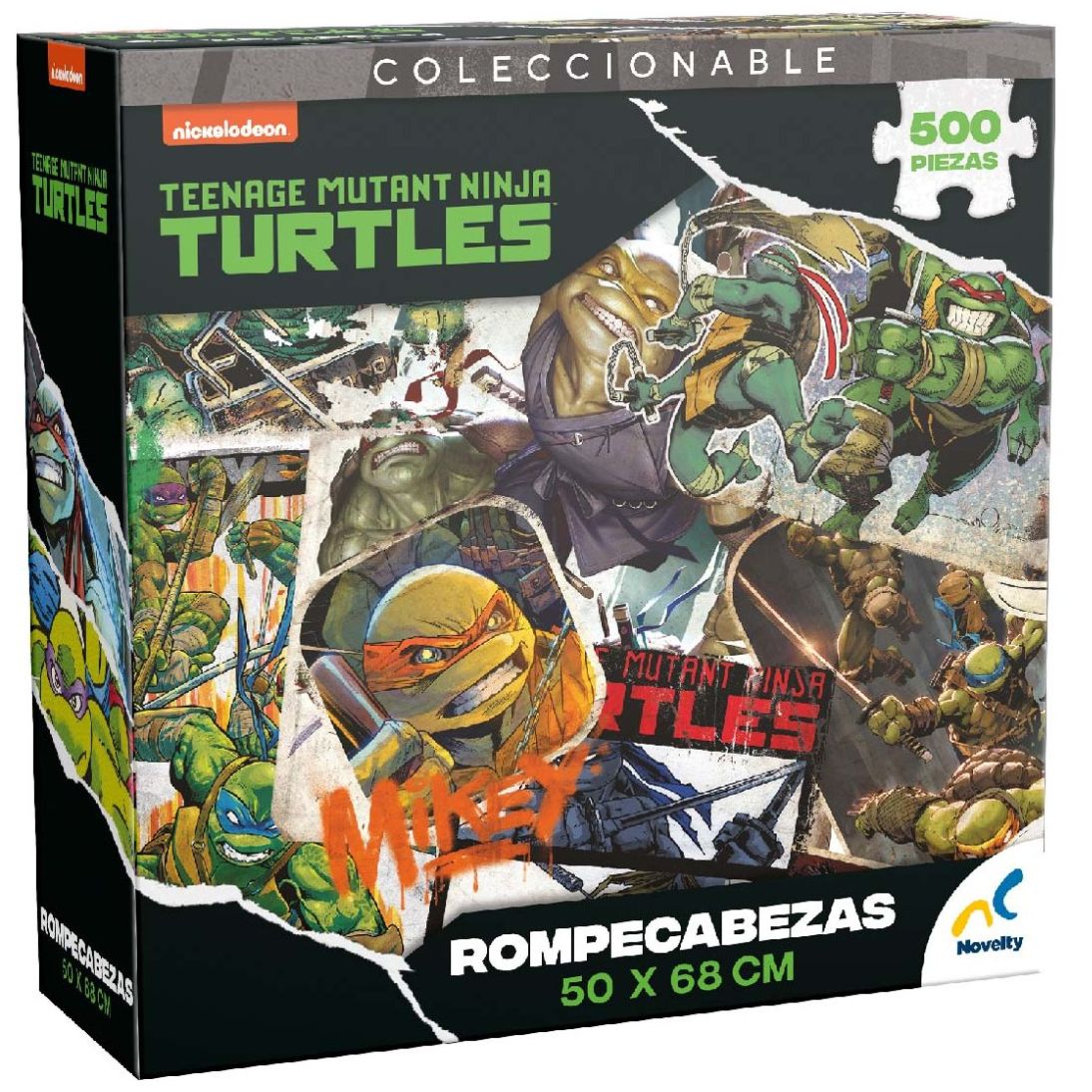 Rompecabezas Colec Tortuganinj Novelty