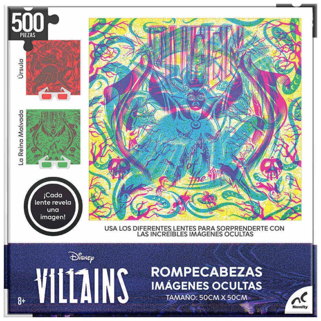 Rompecabezas 3D Villains 500Pz Novelty