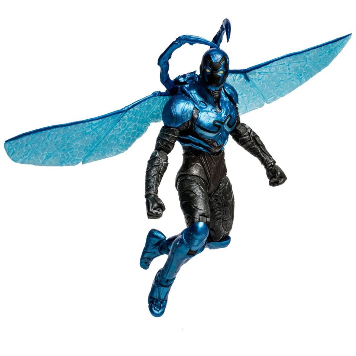 Figura de Colección 7" Blue Beetle Modo Batalla