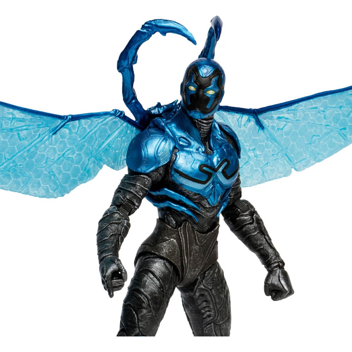 Figura de Colección 7" Blue Beetle Modo Batalla