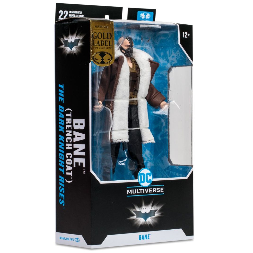 Figura de Colección 7" Bane. The Dark Knight Rises. Variante con Abrigo (Gold Label)