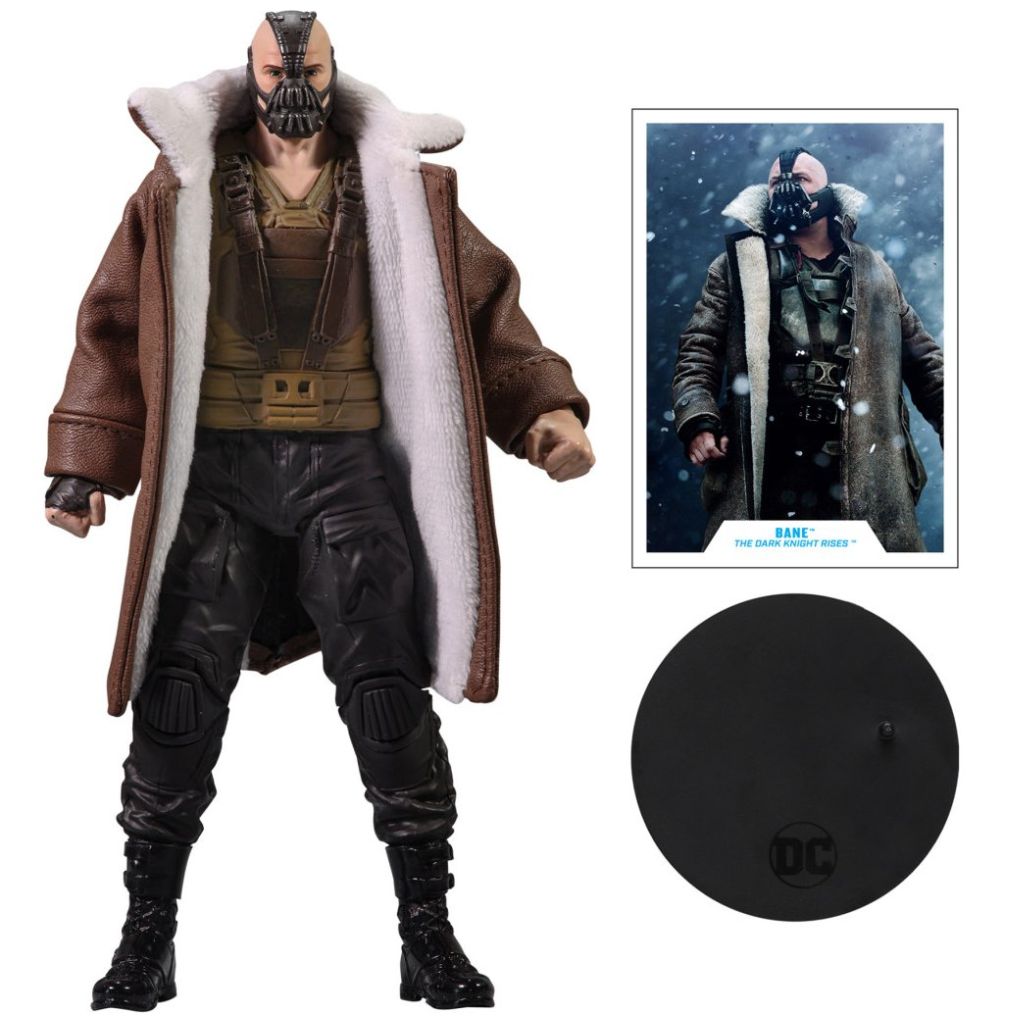 Figura de Colección 7" Bane. The Dark Knight Rises. Variante con Abrigo (Gold Label)