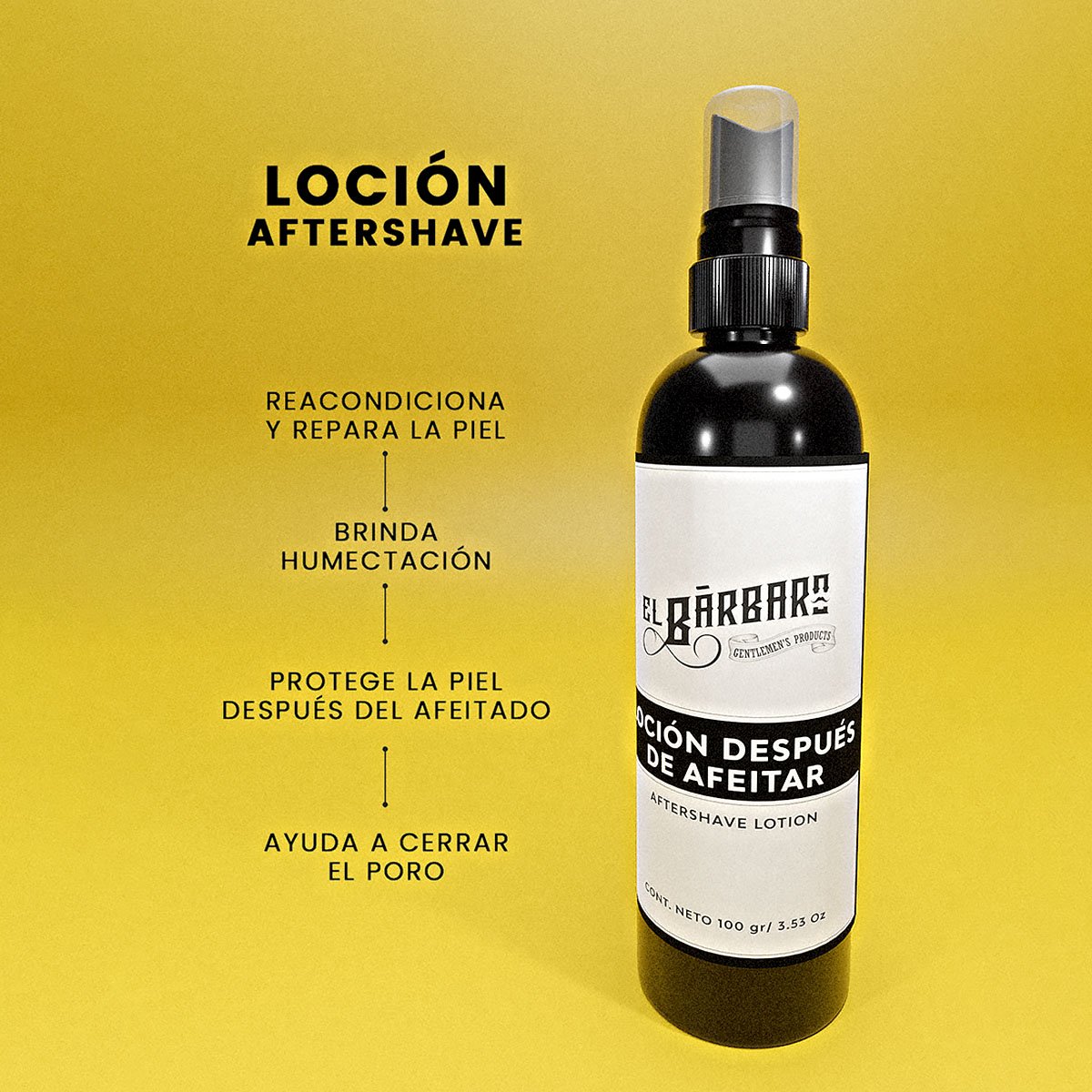 Loción para Después de Afeitar  el Barbero