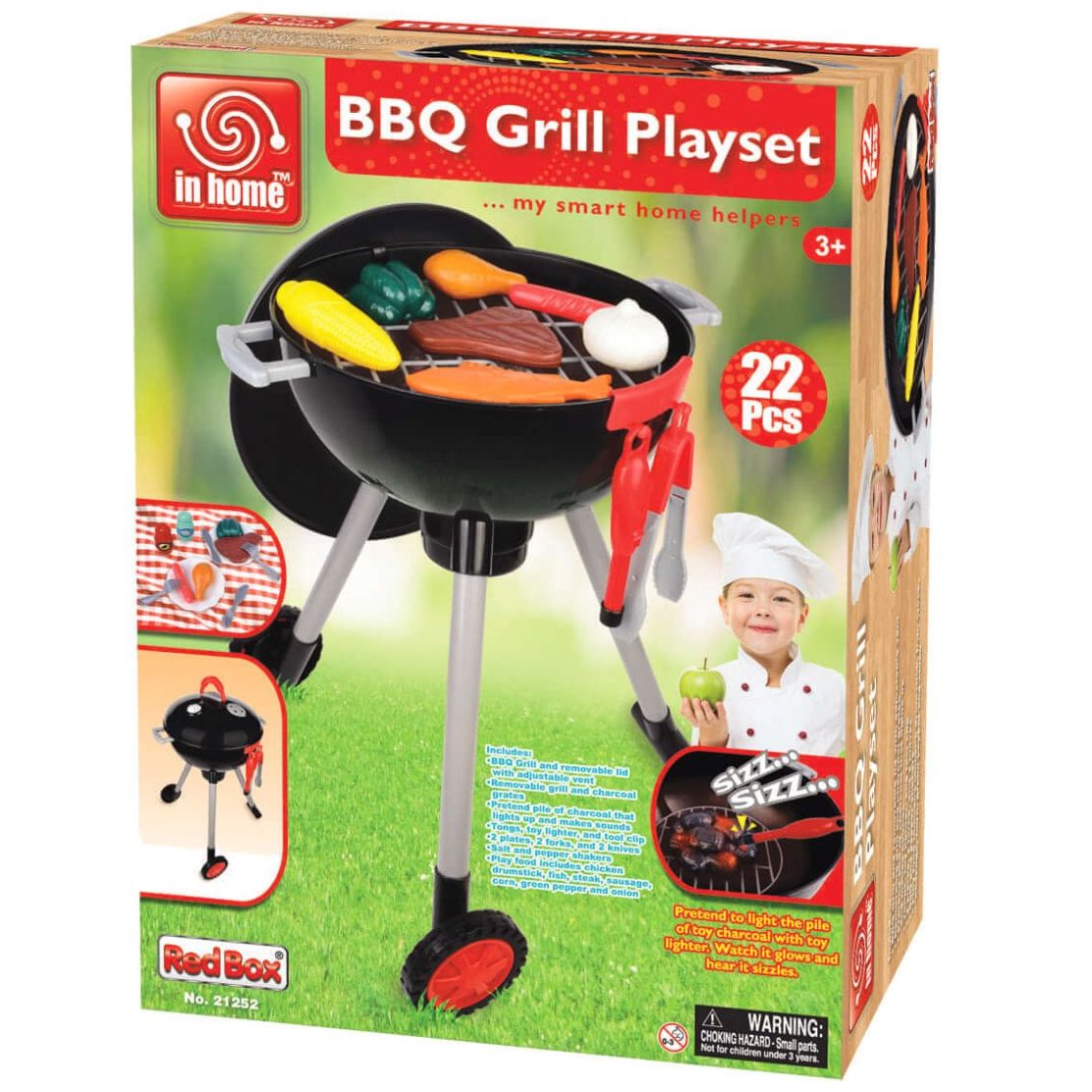 Juego de Asador Red Box