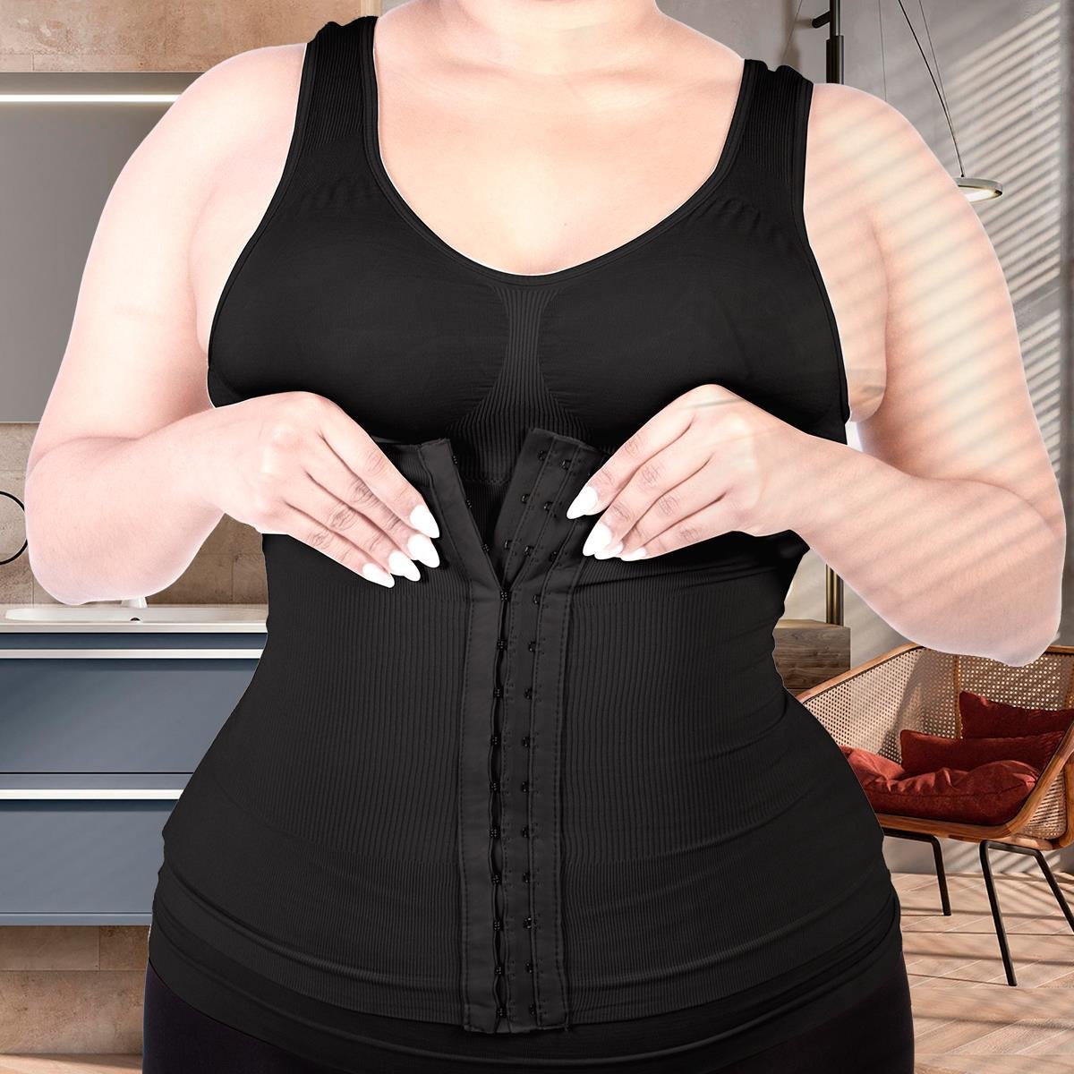 Passion Wear Slim Negro Ch-M Tv Ofertas para Mujer