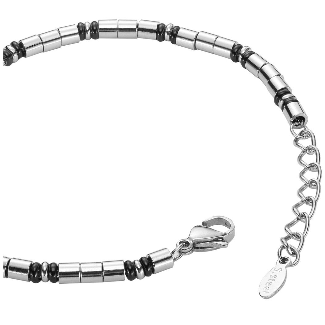 Pulsera de Acero Enso para Caballero Color Acero