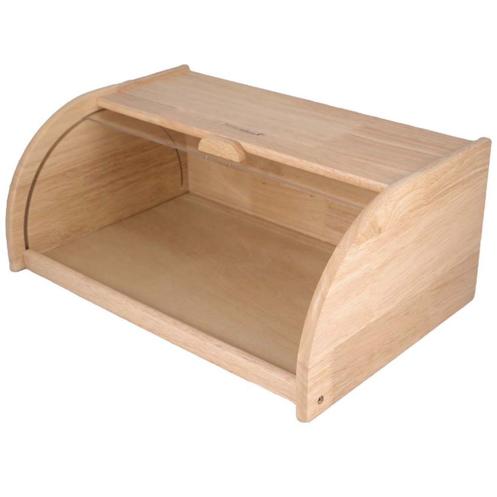 Home Nature Caja de Madera para de Pan 39X26X16 Cm