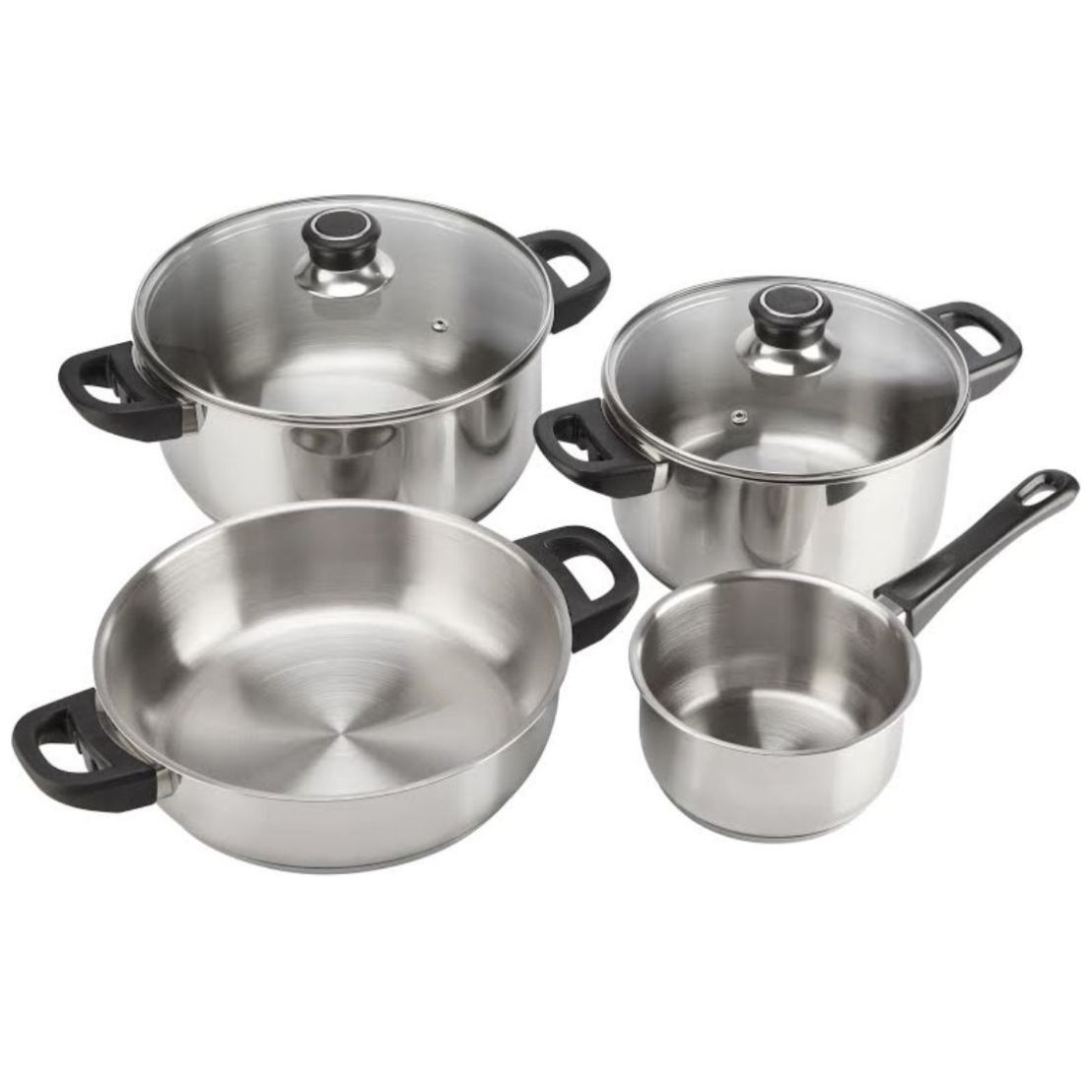 Batería Royal 6 Piezas Acero Inoxidable Magefesa