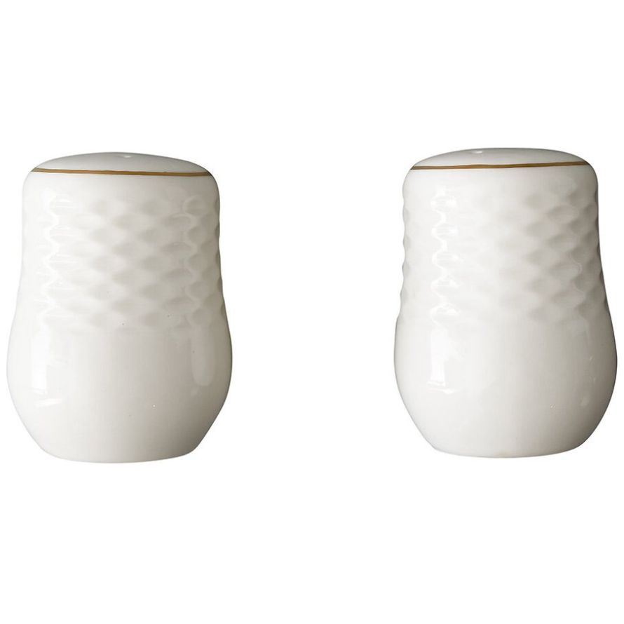 Combo Home & Details de 52 Piezas Vajilla, Vasos Y Plato Base Dorado