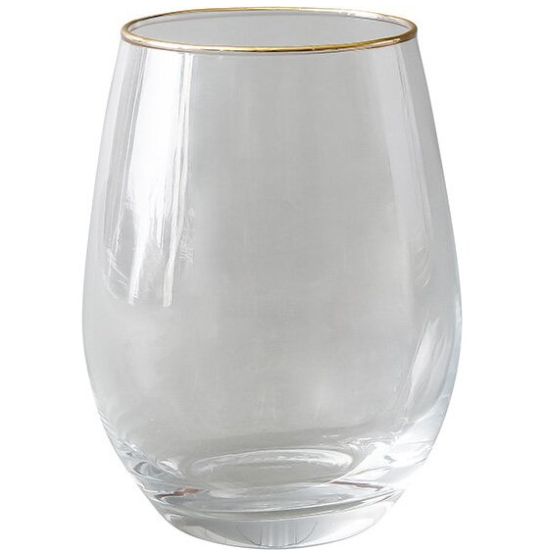 Combo Home & Details de 52 Piezas Vajilla, Vasos Y Plato Base Dorado