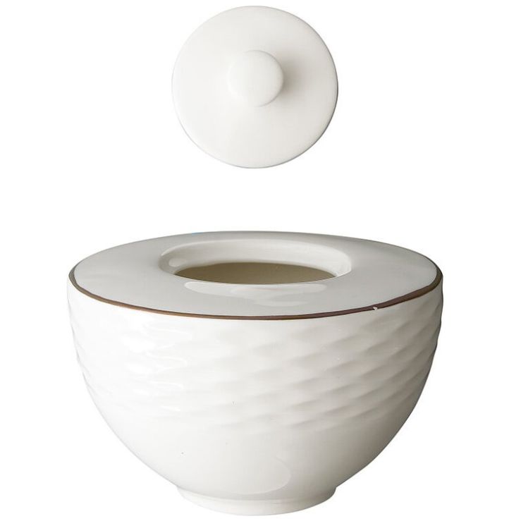 Combo Home & Details de 52 Piezas Vajilla, Vasos Y Plato Base Dorado