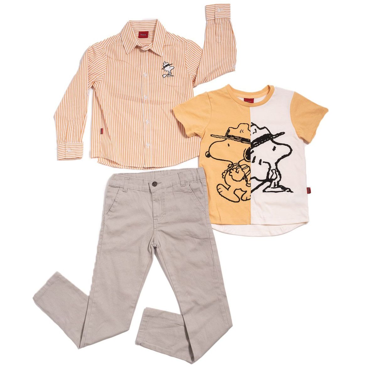 Outfits dos piezas para niño pequeño Bolsillo Letras Casual, Moda de Mujer