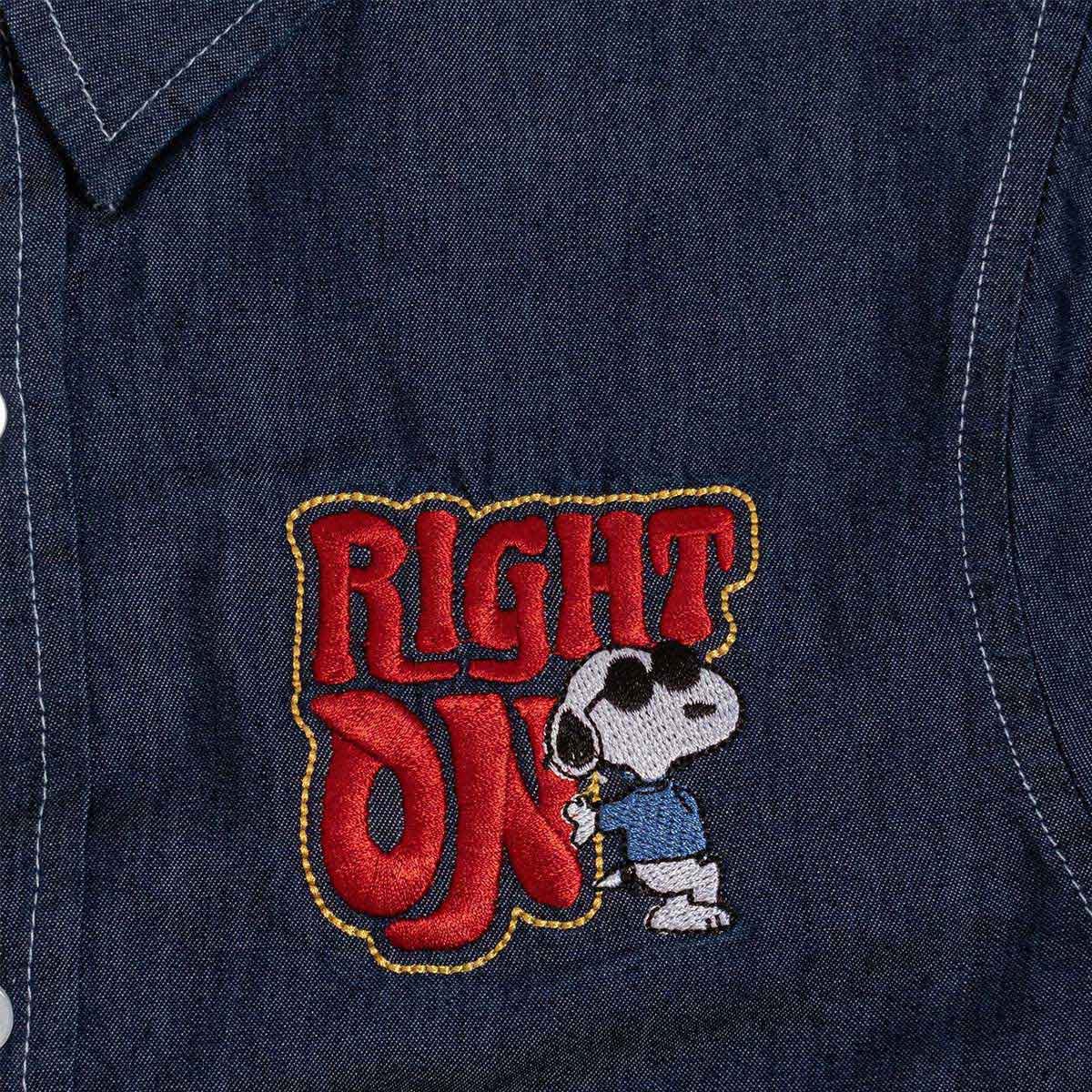 Conjunto para Niño 3 Piezas Camisa Manga Larga Mezclilla Playera Manga Corta Pantalón Gabardina Snoopy
