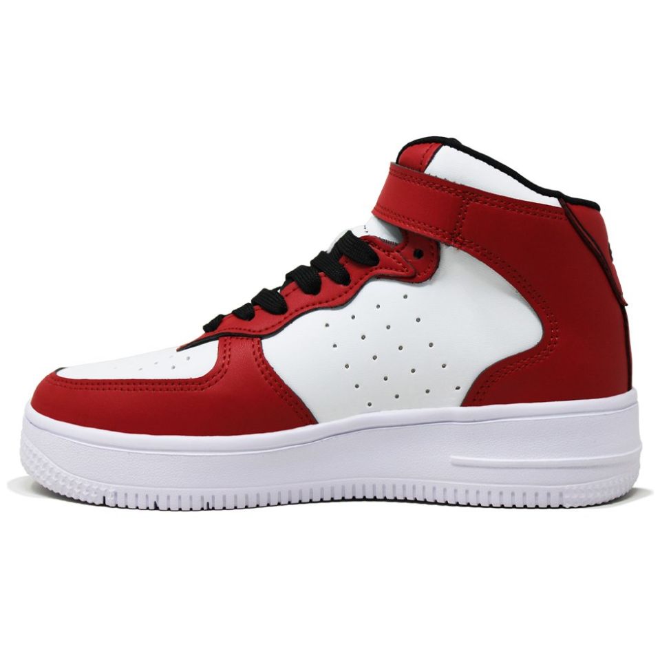 Tenis Bota Court Agujeta 18-21 Rojo