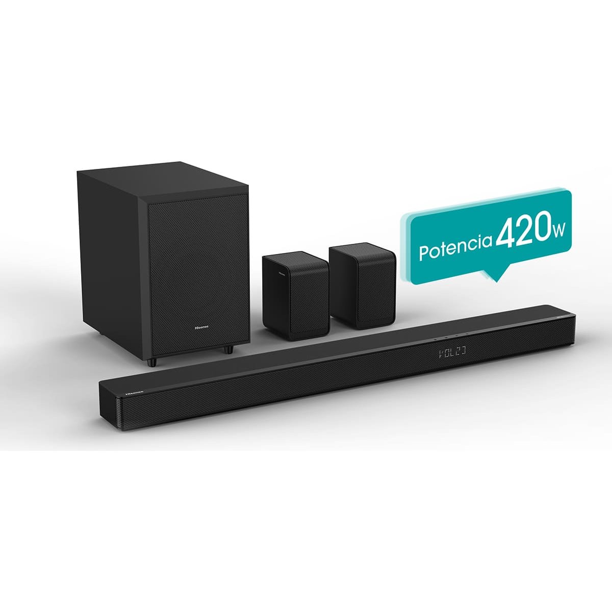 Barra de Sonido Hisense Ax5120G 5.1.2 Canales