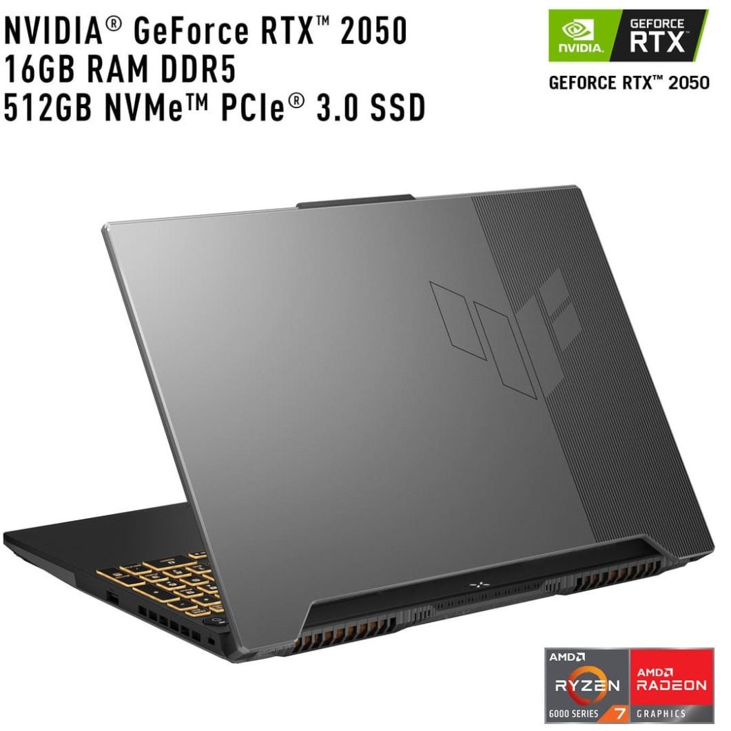 Laptop Asus Gamer Tuf Fa507Rf-Hn029W R7 6Th 16G 512Ssd Rtx 2050