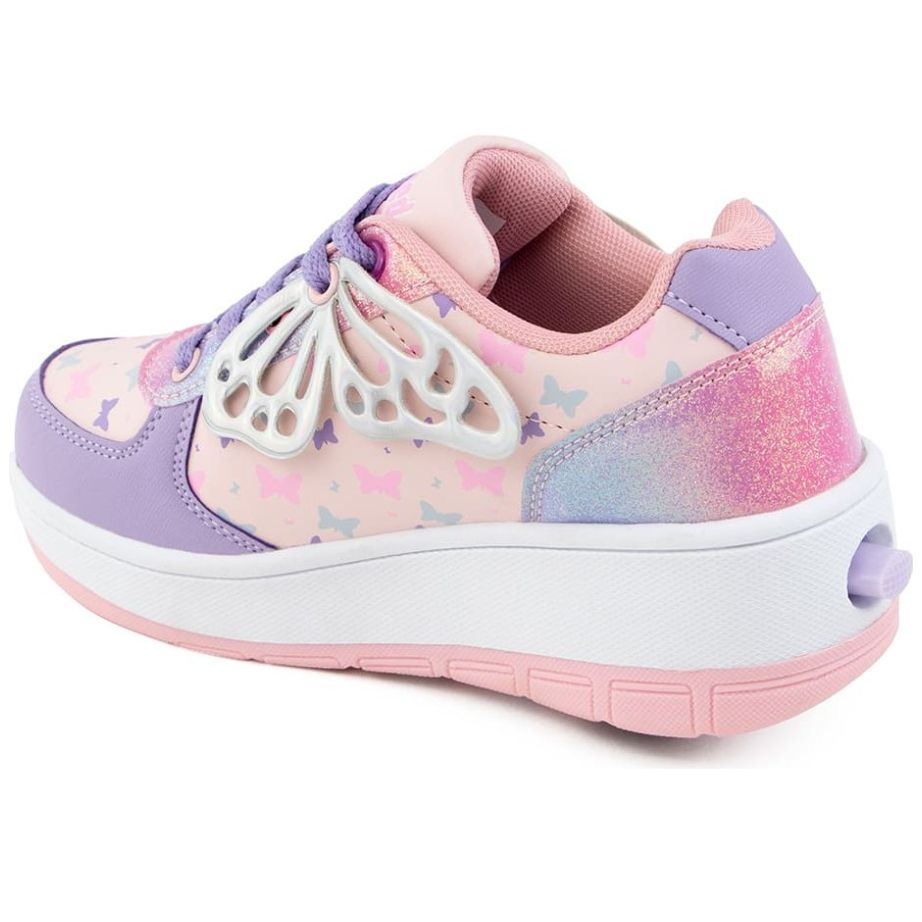 Tenis Personajes Patín Mariposa 18-22 Colores