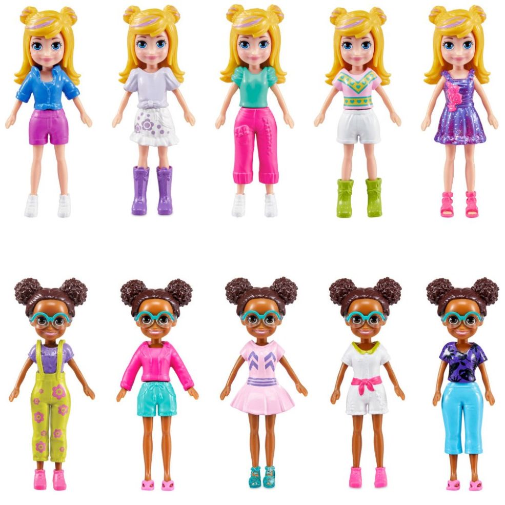 Polly Pocket Accesorios Súper Paquete de Modas Bahía Mágica
