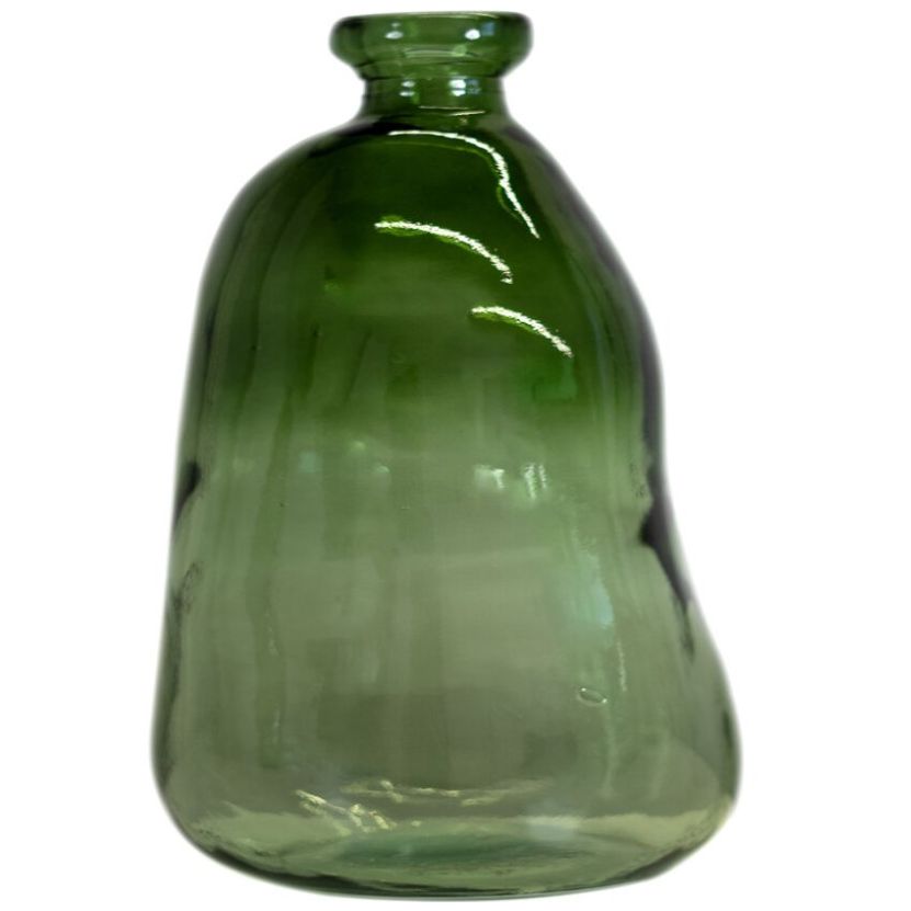 Jarrón Verde Vidrio Reciclado  51 Cm 4655C463 San Miguel
