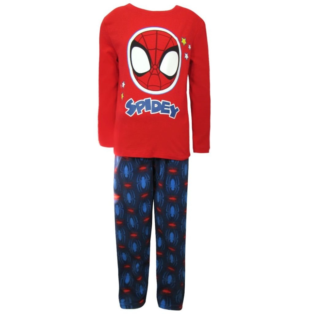 Las mejores ofertas en Spider-Man 100% Algodón Pijama Conjunto Ropa de  dormir para niños