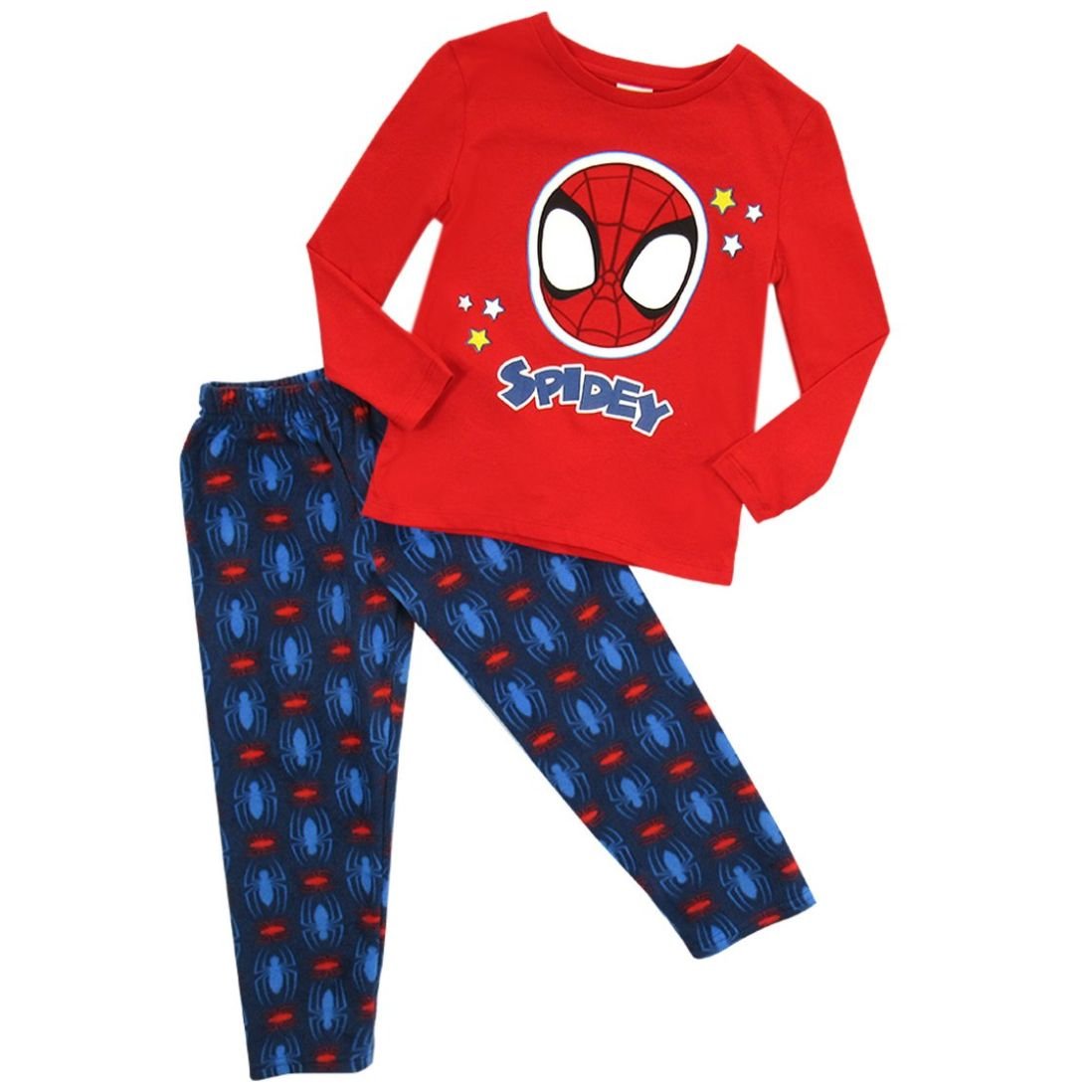 Las mejores ofertas en Spider-Man 100% Algodón Pijama Conjunto Ropa de  dormir para niños