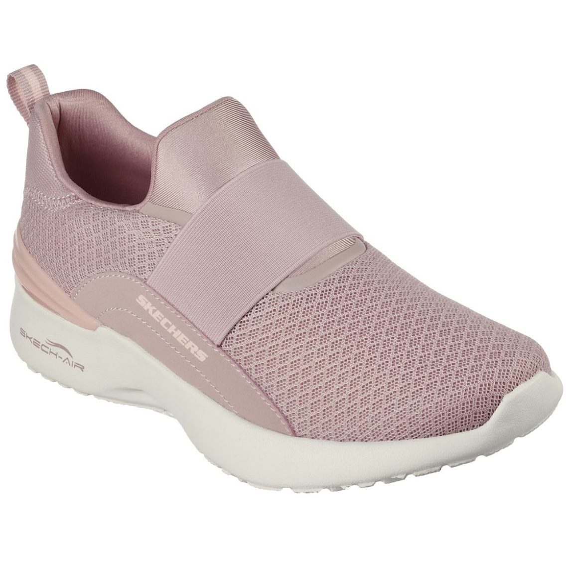 Tenis Rosa Slip On con Elástico Dama Skechers