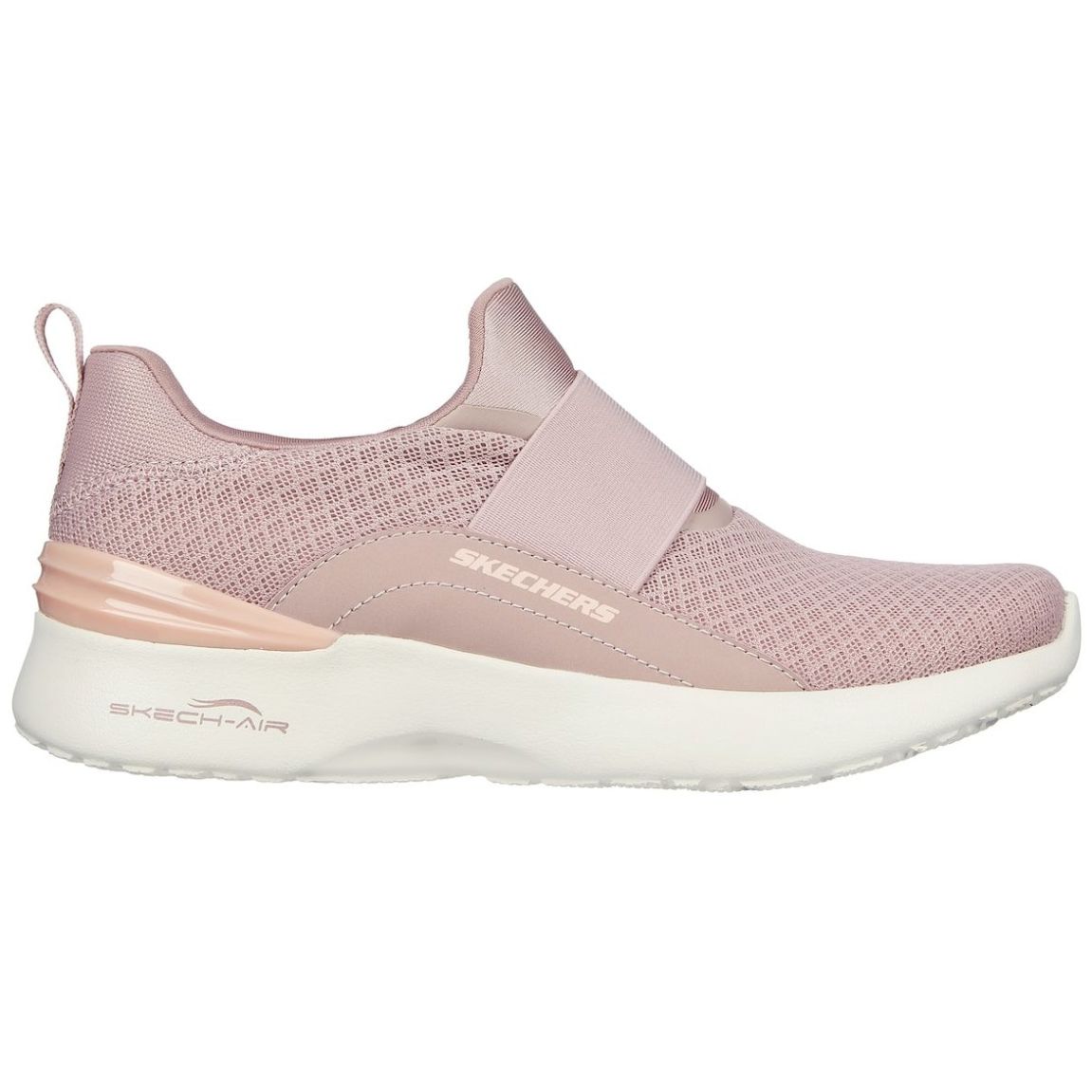 Tenis Rosa Slip On con Elástico Dama Skechers