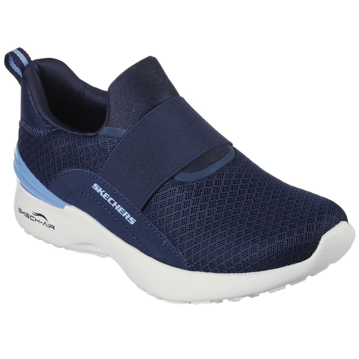 Tenis Azul Slip On con Elástico Dama Skechers