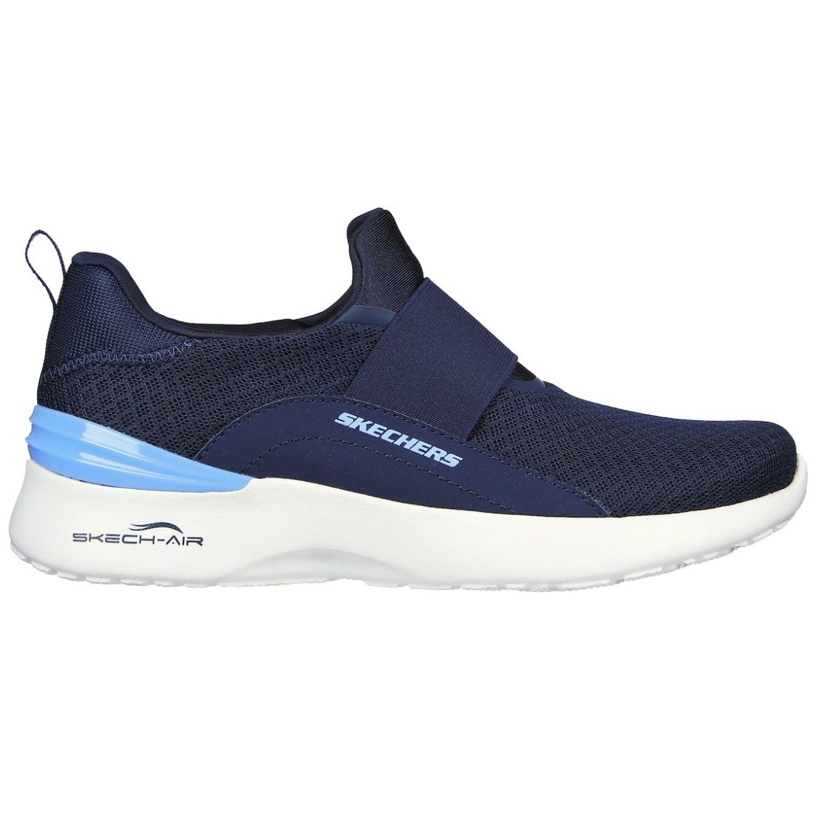 Tenis Azul Slip On con Elástico Dama Skechers