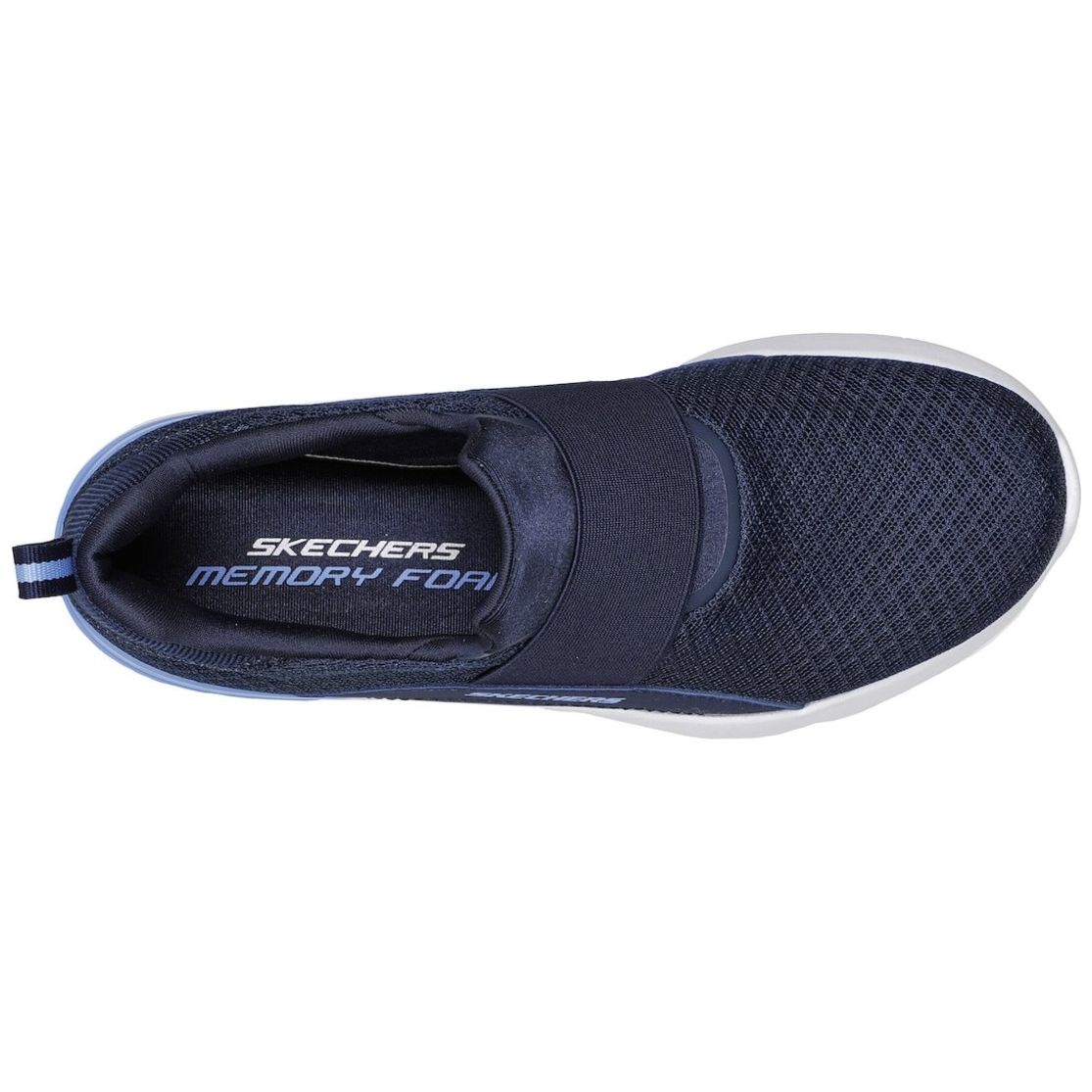 Tenis Azul Slip On con Elástico Dama Skechers
