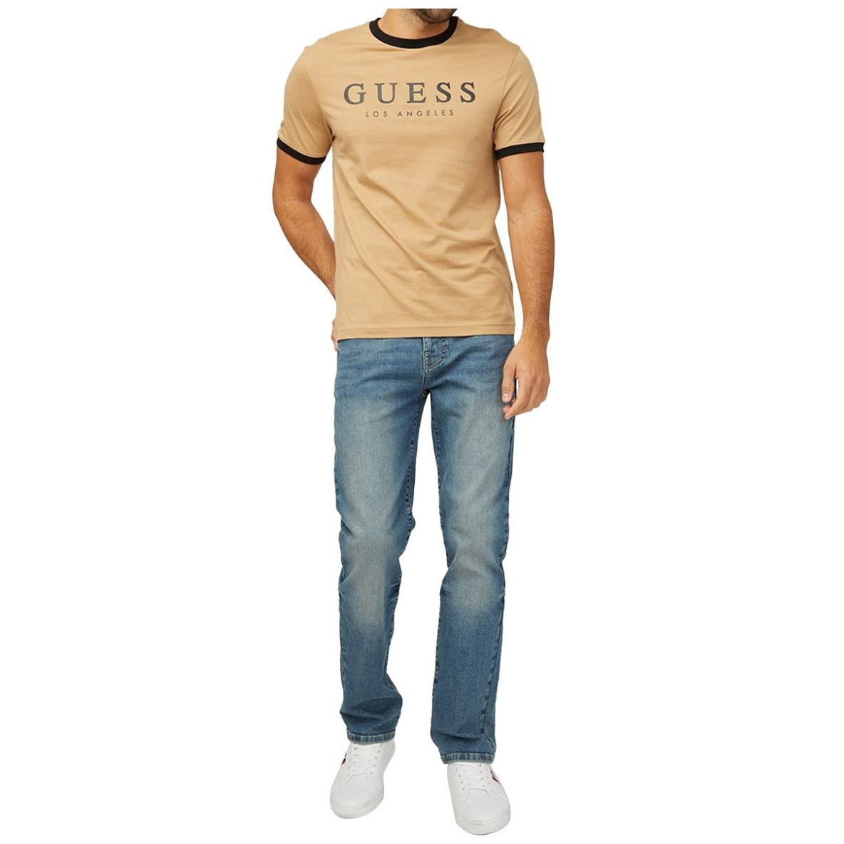 Playera Guess Manga Corta para Hombre