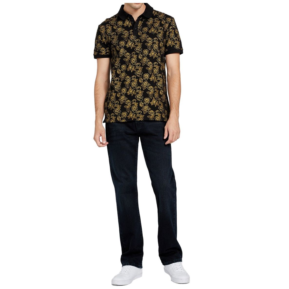 Playera Guess Polo para Hombre