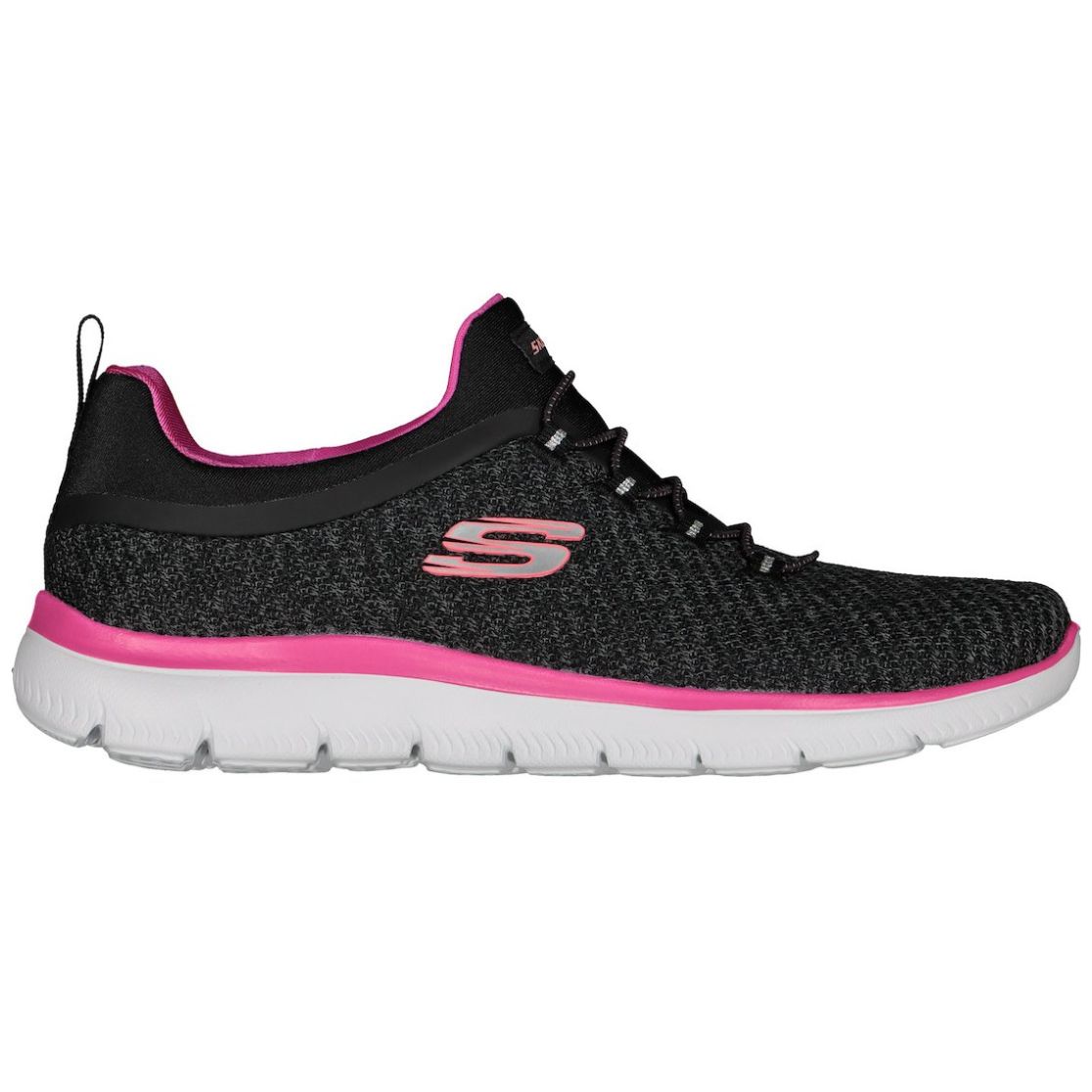 Tenis Slip On Dama Negro Skechers