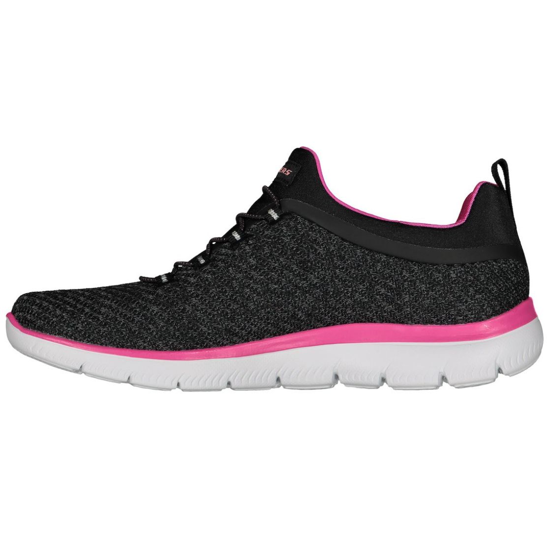 Tenis Slip On Dama Negro Skechers