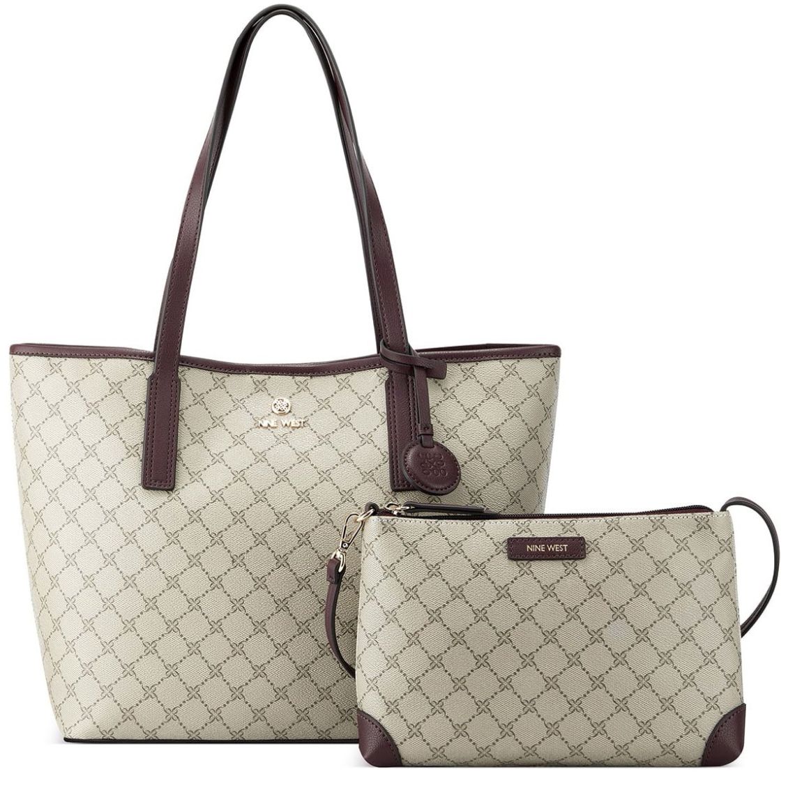 Bolsa Tote Beige/multi Nine West