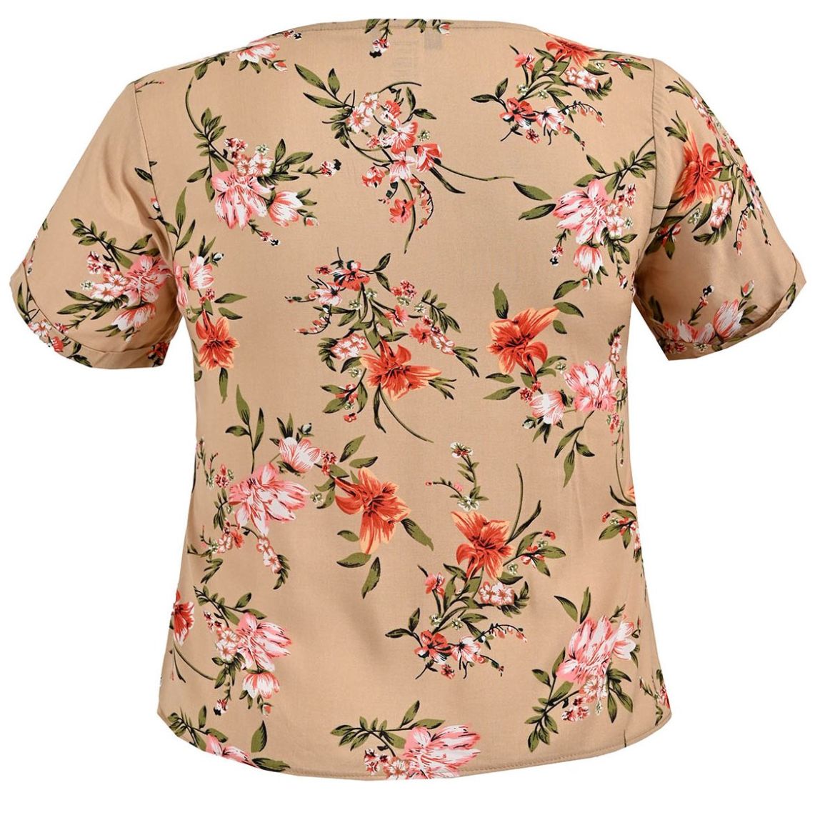 Blusa Estampada Manga Corta Banana Jeans