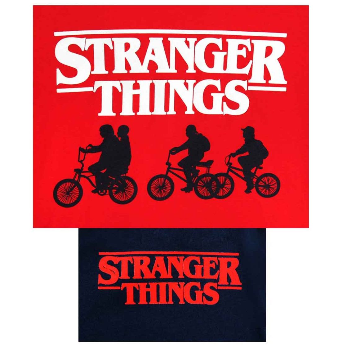 Pijama Stranger Things Playera Manga Larga Pantalón para Hombre