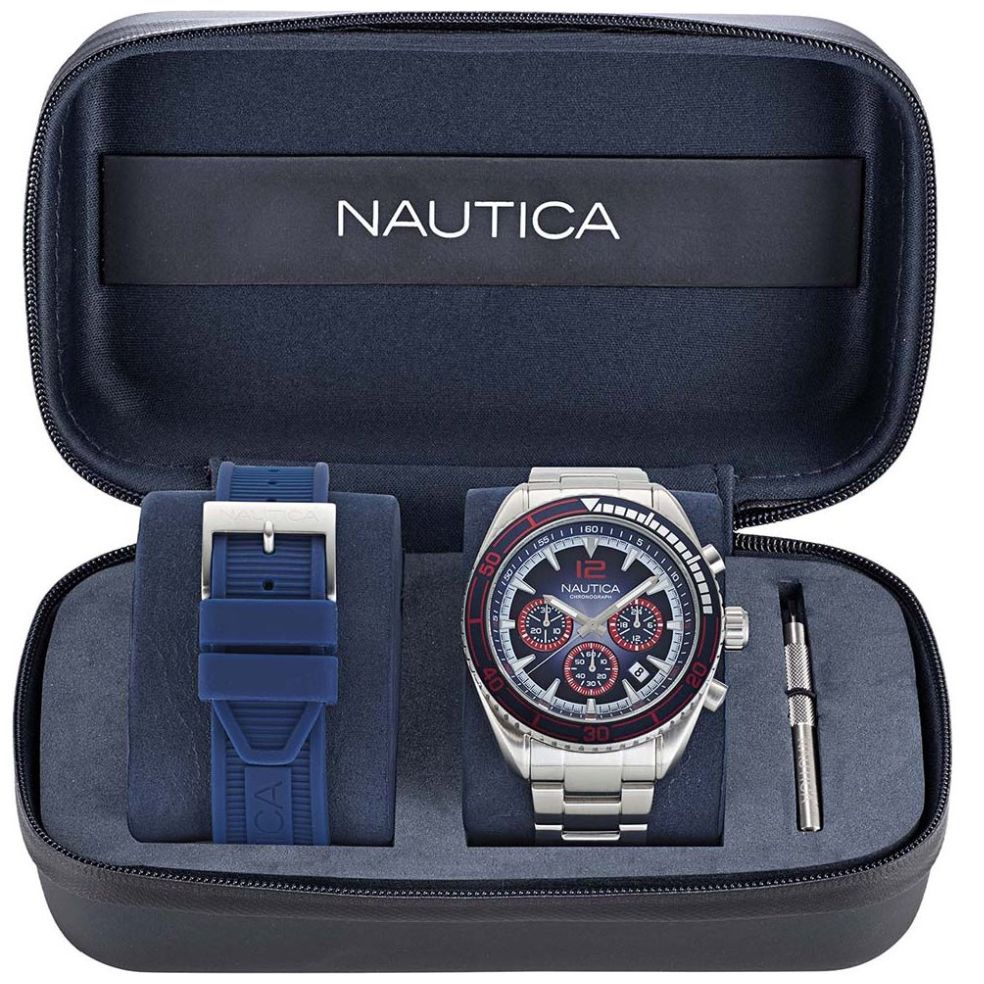 Set de Reloj para Hombre Nautica Napkbf302