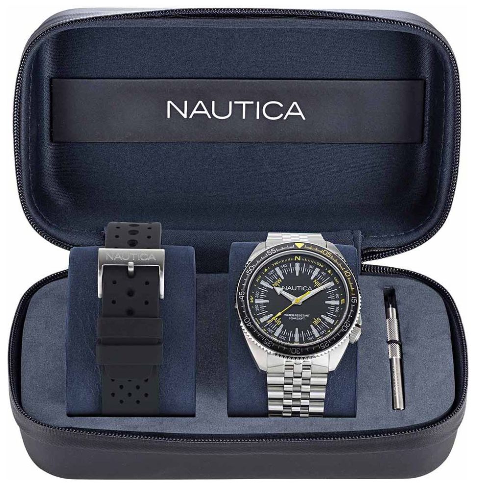 Set de Reloj para Hombre Nautica Napnvf303